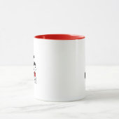 Mug cacahuètes | "Joe Cool" debout | Monogramme J (Centre)