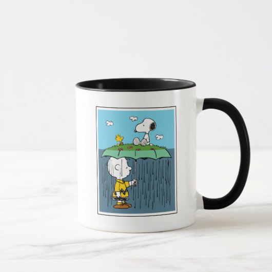 Mug cacahuètes | Jour ensoleillé Jour de pluie Half &  (Droite)