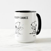 Mug cacahuètes | La Danse Snoopy (Devant droit)