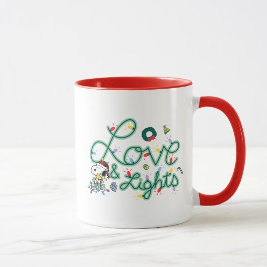 Mug cacahuètes | L'amour et les lumières de Noël (Droite)