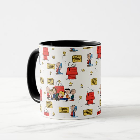 Mug cacahuètes | Le bonheur, c'est... (Devant gauche)