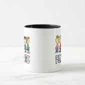 Mug cacahuètes | Les cacahuètes s'unissent (Centre)