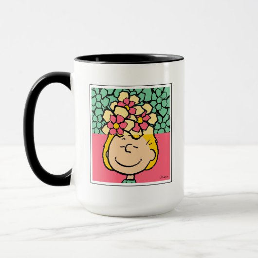 Mug cacahuètes | Moitié et demi-fleurs Sally (Gauche)