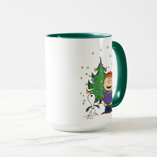 Mug cacahuètes | Noël (Devant droit)