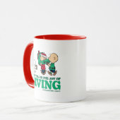 Mug cacahuètes | Noël est la joie de donner (Devant gauche)