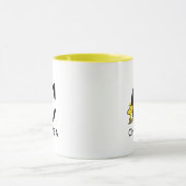 Mug cacahuètes | Nom du bois et monogramme C (Centre)