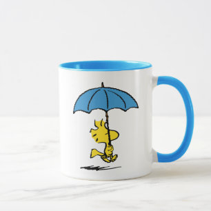 Mug cacahuètes   Parapluie bleu Woodstock