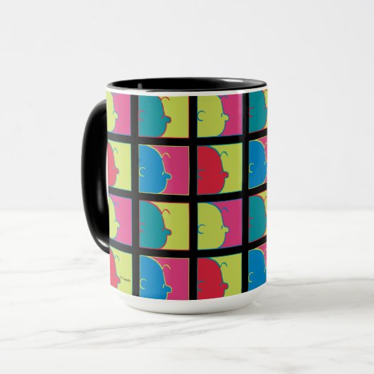 Mug cacahuètes | Pop Art Charlie Brown (Devant gauche)