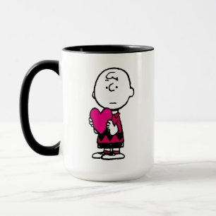 Mug cacahuètes   Saint Valentin   Heart Charlie Brown