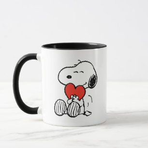 Mug cacahuètes   Saint Valentin   Snoopy Heart Hug