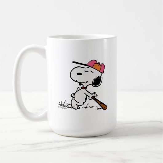 Mug cacahuètes | Snoopy at Bat (Gauche)