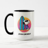 Mug cacahuètes | Snoopy Beach Beagle (Gauche)