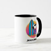 Mug cacahuètes | Snoopy Beach Beagle (Devant droit)