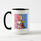 Mug cacahuètes | Snoopy & Charlie Danse Brown mi-mi-mi (Gauche)
