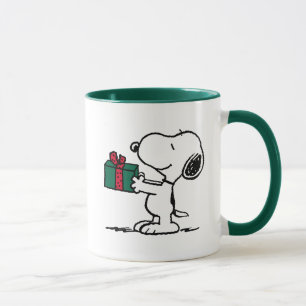 Mug cacahuètes Snoopy Christmas Gift Giver
