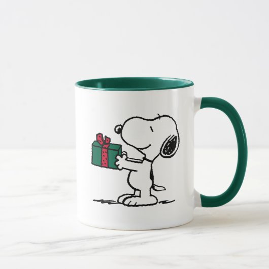 Mug cacahuètes | Snoopy Christmas Gift Giver (Droite)