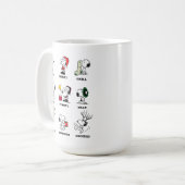 Mug cacahuètes | Snoopy Christmas Holiday Moods (Devant gauche)