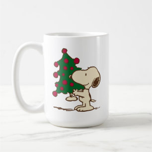 Mug cacahuètes   Snoopy Christmas Tree