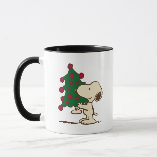 Mug cacahuètes | Snoopy Christmas Tree (Gauche)