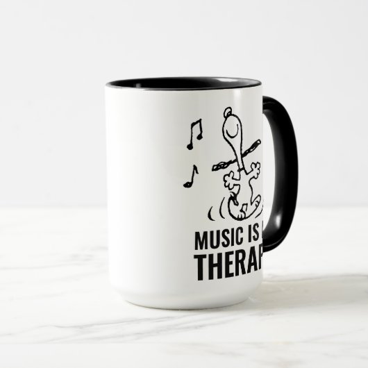 Mug cacahuètes | Snoopy Dancing (Devant droit)