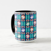 Mug cacahuètes | Snoopy Dark Blue Deco Dreams Motif (Devant gauche)