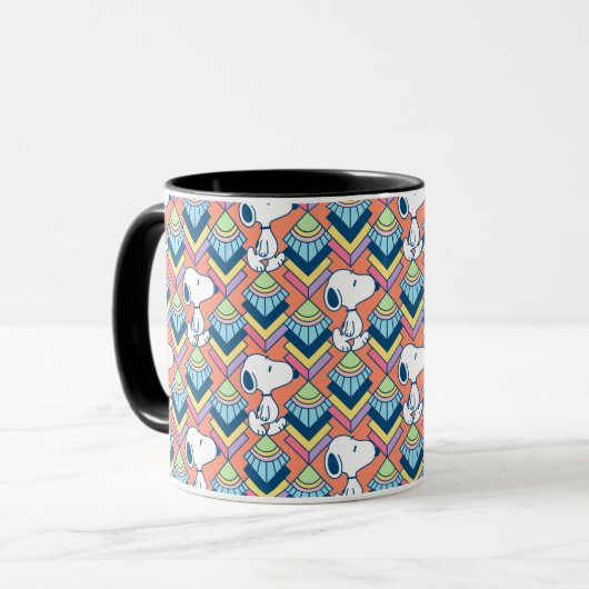 Mug cacahuètes | Snoopy Deco Dreams Motif (Devant gauche)