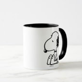 Mug cacahuètes | Snoopy En Bas (Devant droit)