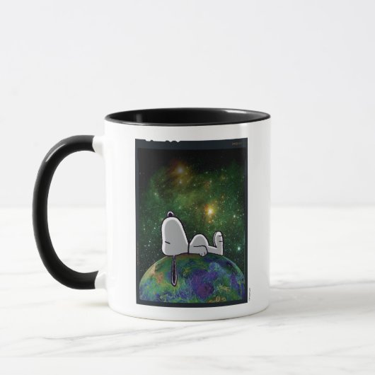 Mug cacahuètes | Snoopy Espacé (Gauche)