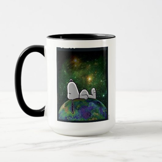 Mug cacahuètes | Snoopy Espacé (Gauche)