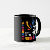 Mug Cacahuètes Snoopy Félicitations Diplômé Remise des (Devant droit)