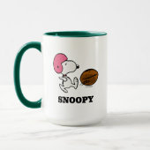 Mug cacahuètes | Snoopy Football Kicker (Gauche)