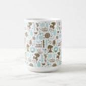 Mug cacahuètes | Snoopy Frosty Motif de Noël (Centre)