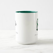 Mug cacahuètes | Snoopy Green Casquette de neige (Centre)