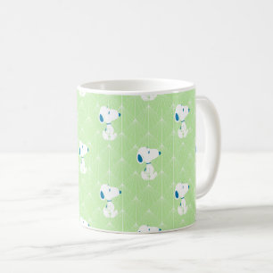 Mug cacahuètes   Snoopy Green Deco Dreams Motif
