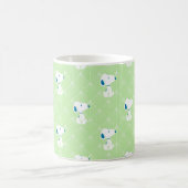 Mug cacahuètes | Snoopy Green Deco Dreams Motif (Centre)