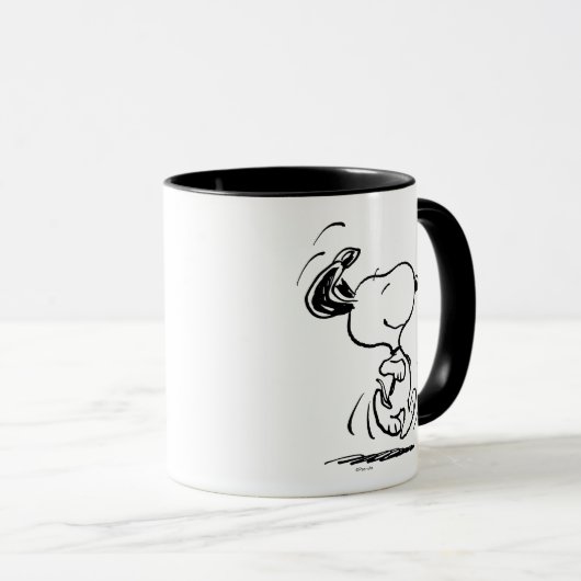 Mug cacahuètes | Snoopy Happy Dance (Devant droit)