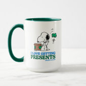Mug cacahuètes | Snoopy I Love Obtenir des présentatio (Gauche)