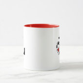 Mug cacahuètes | Snoopy "Joe Cool" | Nom et monogramme (Centre)