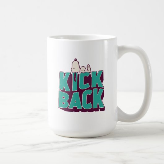 Mug cacahuètes | Snoopy Kickback (Droite)
