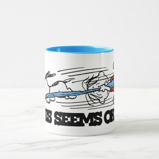 Mug cacahuètes | Snoopy & Linus (Centre)