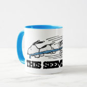 Mug cacahuètes | Snoopy & Linus (Devant gauche)
