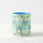 Mug cacahuètes | Snoopy Mint Green Deco Dreams Motif (Centre)