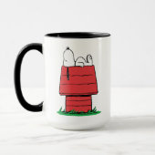 Mug cacahuètes | Snoopy Napping (Gauche)