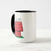 Mug cacahuètes | Snoopy Napping (Devant gauche)