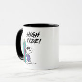Mug cacahuètes | Snoopy Ocean High Tide (Devant gauche)