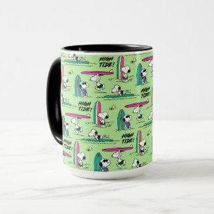 Mug cacahuètes   Snoopy Ocean High Tide Motif