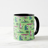 Mug cacahuètes | Snoopy Ocean High Tide Motif (Devant droit)
