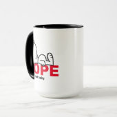 Mug cacahuètes | Snoopy Pas aujourd'hui (Devant gauche)