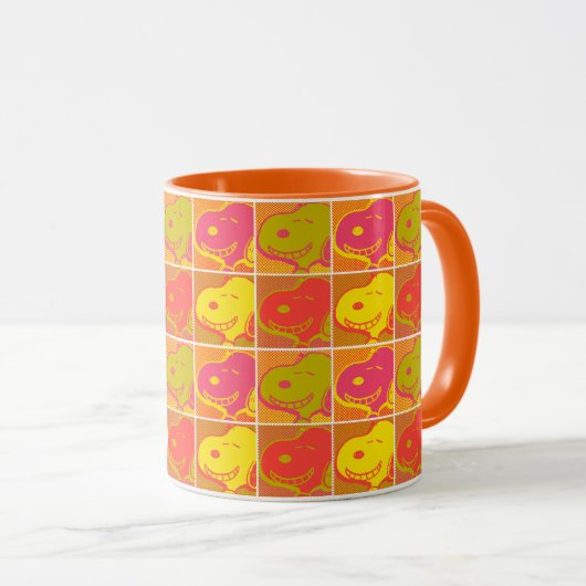 Mug cacahuètes | Snoopy Pop Art Motif (Devant droit)