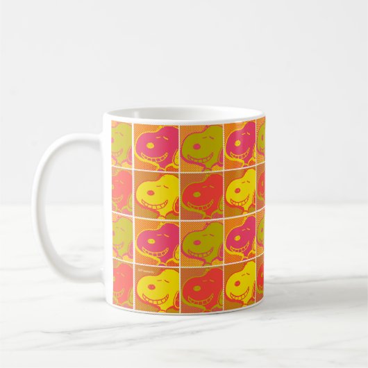 Mug cacahuètes | Snoopy Pop Art Motif (Gauche)